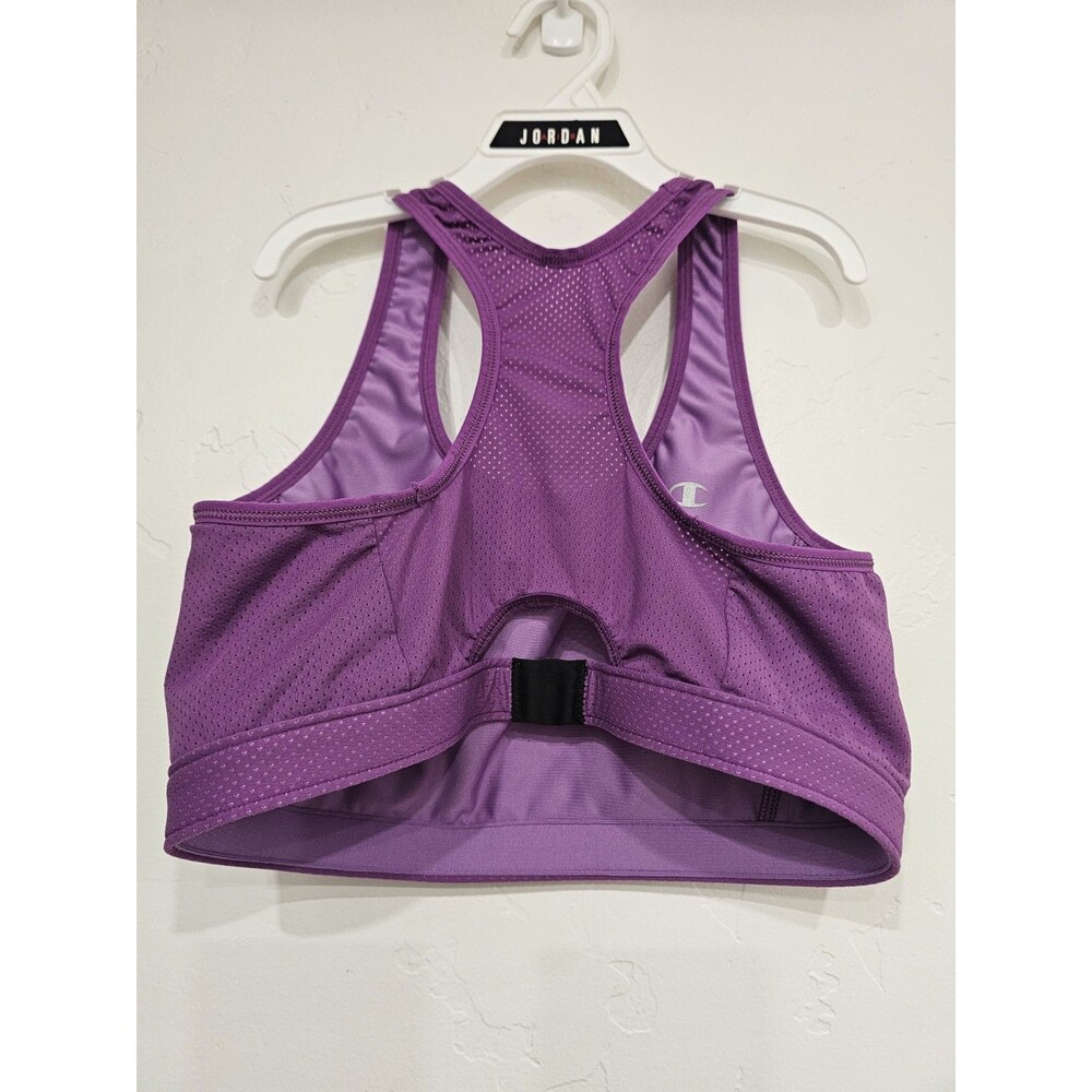 Champion Women’s Reversible Purple Sport Bra Size Small - Picture 2 of 6